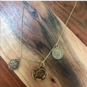 Mexican Coin Necklace